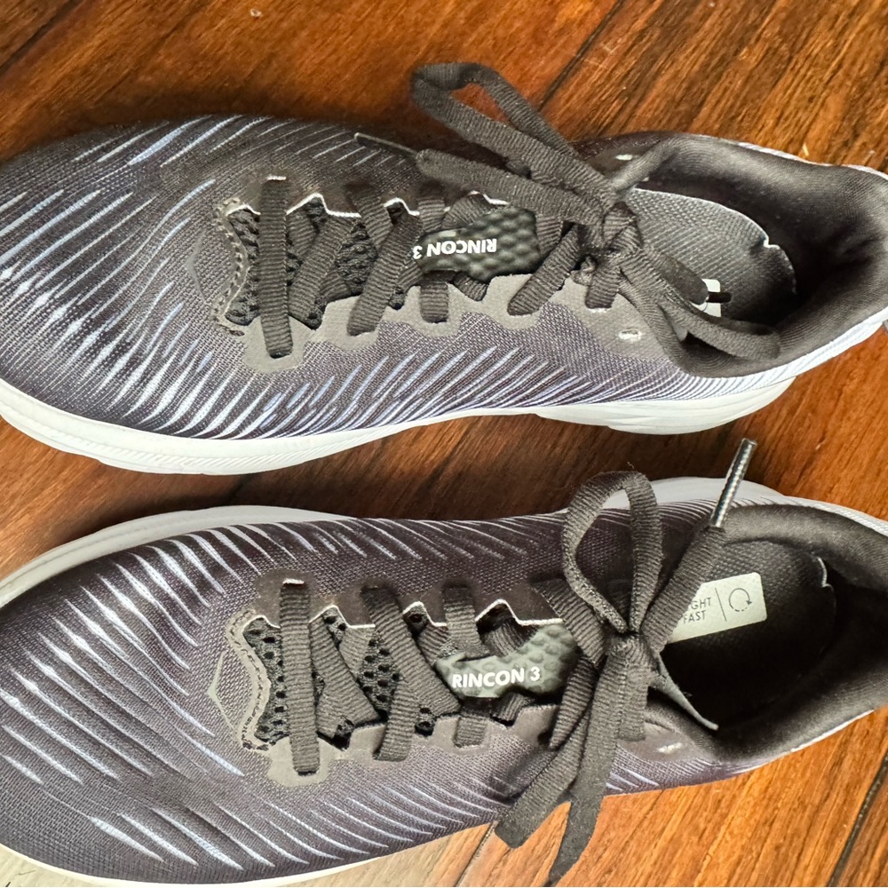 SALE!!! Hoka Navy/Black Athletic Shoes women size 6 Medium - Picture 3 of 8